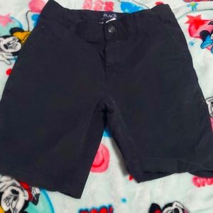 Children place black shorts boys size 8